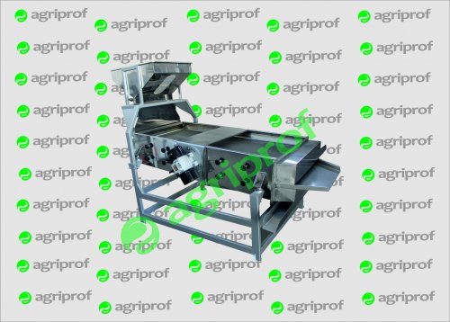 Машина для просеивания кунжута – 2-ступенчатая система, нержавеющая сталь